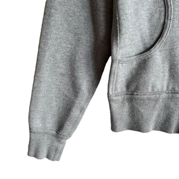 Lululemon Reversible Scuba Hoodie Size 4 Grey and Blue Dandelion - Picture 5 of 13